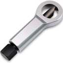 Nut Splitter Cracker, Metal Rusty Nut Separator, Heavy Duty Nut Breaker Tool, Manual Pressure Nut Remover Extractor Tool for Removing Broken and Damaged Nuts(#2)