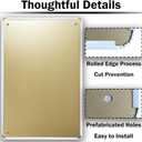 6 Piece Metal Signs Chicken Signs for Funny Coop Decor Signs for Outdoor Decor Farm Plaque Yard Chicken Coop Gift for Chicken Lovers Chickens Plaque 8x12 Inch