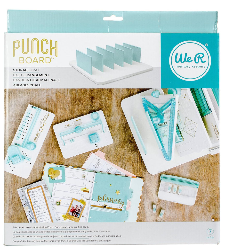 We R Memory Keepers Punch Board-Storage