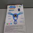 Funvalley Surperfect Kids Karaoke Machine with Adjustable Stand,Kids Microphone Music Sing Along with Flashing Stage Light and Pedals Gift for Kids (Blue)