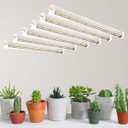 GYTF T5 LED Grow Lights, 306-Bulbs 5000K White Full Spectrum Plant Growing Lamp Bars for Indoor Plants Seedling Hydroponics, Daisy-Chain Design (6 x 10W, 300W Equivalent)