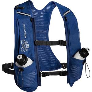 Water Buffalo Hydration Running Vest - Quiver Hydration Vest - Running Hydration Vest with Dual Water Bottles - Lightweight Water Backpack for Running, (Small, Hyper Volt)