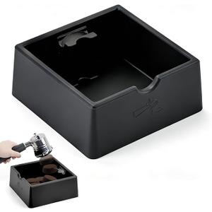 Espresso Knock Box for Ninja Machine, Quiet and Durable Barista Style Grounds Silicone Knock Box, Espresso Machine Accessories Breville coffee make