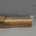 LazBlinds No Drill Bamboo Roman Shades, 36" W x 48" H, Malay Oak