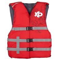 X2O Universal Adult Life Vest and Jacket, (30" - 50" Chest)
