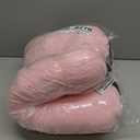 Pink Soft Cotton Travel Neck Pillow -Ergonomic Support for Child and Adult Car Seats, Cozy Compact Pillow for Long-Distance Travel Essentials