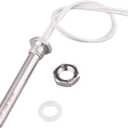 DERNORD 12V 100W Immersion Cartridge Heater SS304 Tublar Heater M16 Thread