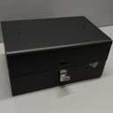 Portable Charcoal Grill, Table Top Small BBQ Grill For Outdoor, Camping, Beach, Easy Assembly, Heavy Duty & Multi-Use Small Grill, Black (270 Sq.In)