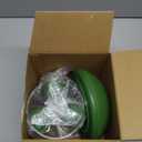 LONA Bird Feeders for Outdoors Hanging – 3 Separate Compartments, 3 Feeding Ports, Weatherproof Dome & 3 Ways to Hang, Large Capacity for Cardinals/Finches (Green