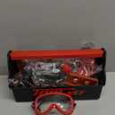 LOYO Kids Tool Set - Pretend Play Construction Toy with Tool Box Kids Tool Belt Electronic Toy Drill Construction Accessories Gift for Toddlers Boys Ages 3 , 4, 5, 6, 7 Years Old (red)