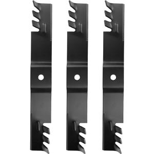 Mulching Blade 60 '' Fit for Cub Cadet 02005019-X Mower Blades 3Pack, Fit for Cub Cadet Z-Force L60 LE60 LX60 LZ60 SX60 SZ60 PRO Z 100 160-L