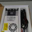 AC to DC Converter 110V-12V DC Power Supply Adjustable 0-24V 0-25A SMPS Max 600W Switching Power Supply for Led Strip, Motor Pump, CCTV, 3D Printer, Lab Computer