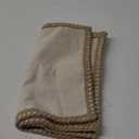 Burlap Linen Lumbar Pillow Cover 14 x 36 inch, Trimmed Tailored Edges Cushion Cover Farmhouse Modern Decorative Pillow Case Outdoor Decor, Oatmeal Beige, Pack of 1 (Cover Only)