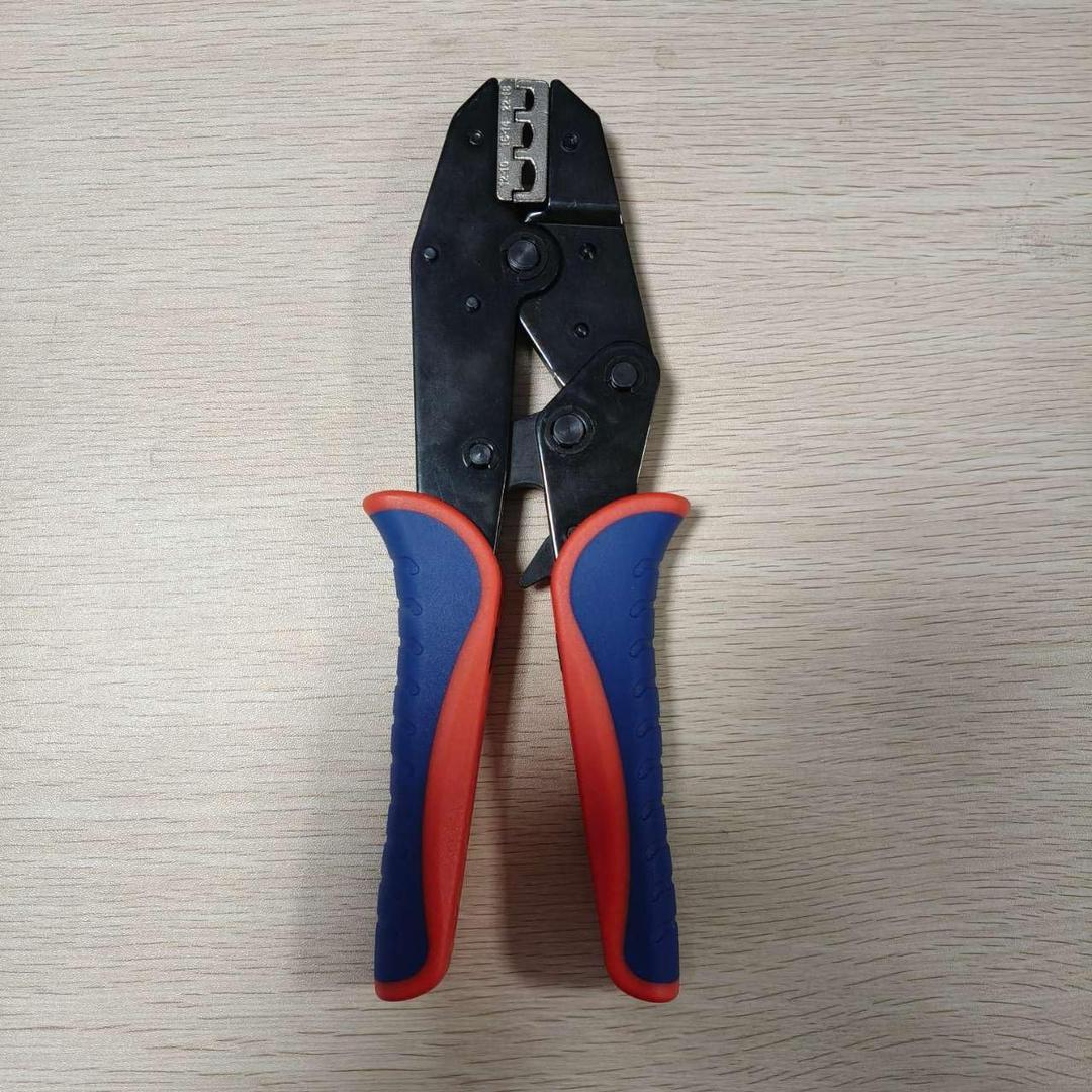 Ratchet Wire Crimping Tool for Heat Shrink Connectors AWG 22-10- For Insulated Nylon and Electrical Wire Connectors