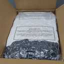 Round Stuffed Pouf Ottoman for Foot Rest, A Round Modern Foam Filled Poufs, Floor Chair for Living Room, Nursery, Dorm, A Soft Modern Foot Stool Perfect to Rest Your Feet (White, 20Inch)