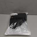 Yuerlian Workout Sports Bras for Women V-Neck Twist Padded Open Back Wireless Gym Yoga Low Impact Bra (Medium, Black)