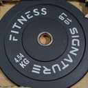 Fitvids Olympic Bumper Plates Set, 2" Weight Plates for Strength Training & Weightlifting, Paris or Set or Set with Barbell, 10LB