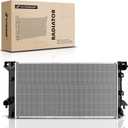 A-Premium Engine Coolant Radiator Assembly without Transmission Oil Cooler Compatible with Ford Expedition 2007-2008 & Lincoln Navigator 2007-2013, V8 5.4L, Automatic Transmission