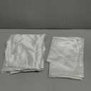 BEDELITE Satin Pillowcase for Hair and Skin, Super Soft and Cooling Similar to Silk Pillow Cases 2 Pack with Envelope Closure, Gift for Women Men(20"x26" Standard Size, White)