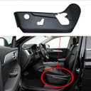 1XN97DX9AA 1UN79DX9AA Left Driver Seat Trim Panel Black Compatible with 2011-2020 Jeep Grand Cherokee Dodge Durango Driver Seat Track Cover