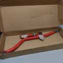 Adjustable Front Track Bar for 04 Lift  Fits 2018-2025 Jeep Wrangler JL/JLU & 2020-2025 Jeep Gladiator JT  Heavy-Duty Steel Suspension Upgrade (Red)