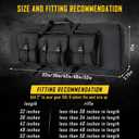 DULCE DOM 32/36/42/48/52 inch Double Rifle Case Soft Gun Bag for Rifles Pistols Storage & Transportation, All Around Shooting Range Tactical Backpack for Hunters Shooters, Gift for Boyfriend, Husband