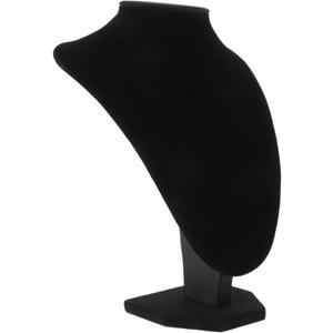 2pcs Necklace Jewelry Stand Necklace Display Bust Pendant Bust Pendant Mannequin Earring Display Jewelry Display Rack Necklace Stand Necklace Holder Rubber Accessories Jewelry Rack