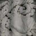 Ivory White Cheesecloth Table Runner 12 Pack Spring Easter Table Runners Boho Gauze 120 Inches White Cheese Cloth Table Decor for Wedding Bridal Baby Shower Parties