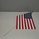 USA 12x18in Grave Marker Stick Flag - 1 dozen pack