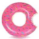 DMAR Pool Float Donut Pool Floats for Adults Donut Inflatables Donut Floatie Donut Tube Doughnut Pool Float Donut Swimming Ring for Beach Pool, 41", 1Pcs, Pink