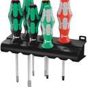 WERA Screwdriver 6 Piece Set with Laser Tip