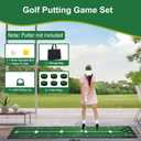 Golf Putting Game, Portable Putting Green Game for Indoor & Outdoor