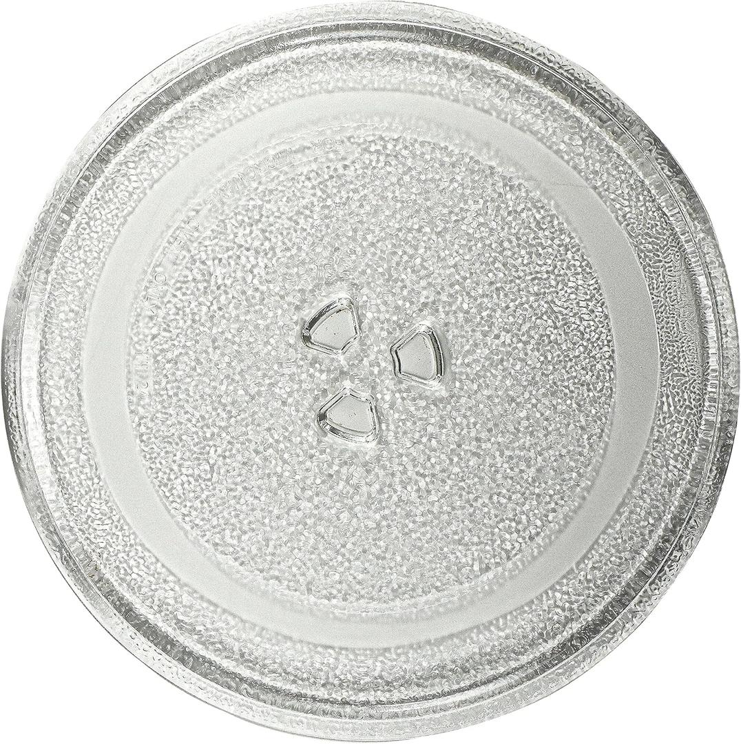 HQRP 9.6" / 24.5cm Glass Turntable Plate Microwave Oven Cooking Tray Replacement for LG, GE, Magic Chef, Hotpoint, Panasonic, Kenmore, Retro, Rival Small Microwaves 245mm