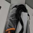 Leg Massager with Heat and Compression, Foot and Calf Massager for Circulation and Pain Relief, Compression Boots with Handheld Controller, 6 Modes 3 Intensities, Gift for Mom Dad (Black)