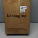 Sportneer 0 Degree Wearable Sleeping Bag for Adults & Kids  Walkable with Arm Zippers, Waterproof & Warm to 20F, Compact for Camping, Stadiums, Travel, Backpacking & Car Use (87''Long, Black)