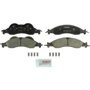 BOSCH BC1278 QuietCast Premium Ceramic Disc Brake Pad Set - Compatible with Select Ford Expedition; Lincoln Navigator; FRONT