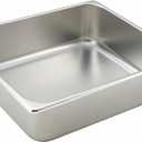 Winco SPTT4 2/3 Size Pan, 4-Inch, Stainless Steel