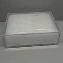 DINGHUO Acrylic Desk Organizer, 4 Sections Upright Sorter Desk Accessories Paper File Organizer with Drawer Letter Tray, Clear Office Supplies - 1 Pack