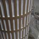 25" Modern 3-Way Dimmable Touch Control with USB A+C Ceramic Table Lamp for Living Room Bedroom Farmhouse Nightstand Bedside Brown, 1 Pack