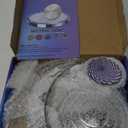 2-in-1 Disk Spin Science & Vanity Makeup Mirror - Create Optical Illusion Spin & Desk Mirror  Spin Kinetic Desk Toys for Home, Office, Education - Physics Toys for Adults & Kids 8+