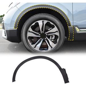 Left Driver Side Front Fender Wheel Arch Molding Trim Compatible with Honda CR-V CRV 2017-2022, OE# 74165-TLA-A02, 74165TLAA02