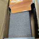 SmartCat Ultimate Scratching Post Gray, Large 32 Inch Tower - Sisal Fiber, Simple Design - For All Cats
