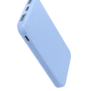 SIXTHGU Portable Charger with Built-in Cable, 5000mAh Power Bank, Pocket Colorful External Battery Pack Compatile with iPhone 15/16 Series Android Phone and Other Android USB-C Smartphones (Blue)