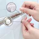 KOMLLEX Boho Cat Moth Shower Curtain for Bathroom Decor 60Wx72H Inches Vintage Tarot Sun Star Goth Gothic Mystic Moon Phase Witchy Floral Leaves Fabric Waterproof Polyester 12 Pack Hooks