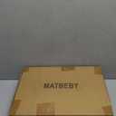 MATBEBY Full Size Mattress Pad - Cooling Breathable Mattress Topper, Quilted Fitted Mattress Protector, Pillow Top Mattress Cover with 8-21" Deep Pocket, Soft, Machine Washable, White, 54x75 Inches