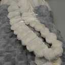 OTOB Couch Cover for Dogs Washable All Seasons Non Slip Fuzzy Pet Couch Covers Sofa Slipcovers Cushion Mat, Plush Soft Cozy Furniture Protector Kids Pet Friendly (Light Gray, 23.6" x 47.2")