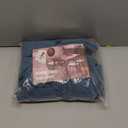 Genina Waterproof Seat Covers for Dining Room Chairs, Stretch Chair Covers Removable Washable Dinning Room Kitchen Chair Seat Cushion Slipcovers (Leaves-Peacock Blue, 6 PCS)