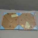 ATOBART 8x10 Set of 4 OAK Wood Picture Frame Solid Wooden Photo Frame Natural Wood Color Frames with Real Glass for Wall Mounting or Tabletop Living Room Bedroom Home Decor