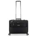Traveler's Choice Carry-On Softside 8-Wheeled Spinner Garment Bag Luggage, Black, 21-Inch