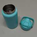 Kerilyn 12oz Kids Water Bottle, Stainless Steel Insulated Water Bottle for Kids, Toddler Cup With Straws Leak-proof, Toddler Water Bottles for School Boys Girls, BPA Free, Green